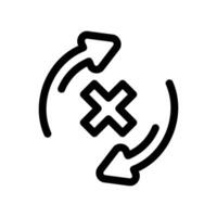 An essential design element showcasing the subject cross vector