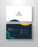 Modern Business Card Simple Design vector
