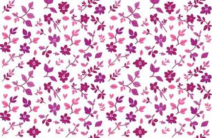 Floral print design pattern vector