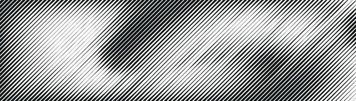 Dynamic diagonal stripe pattern with thin lines and broken angles. Monochrome geometric background. Flat illustration isolated vector