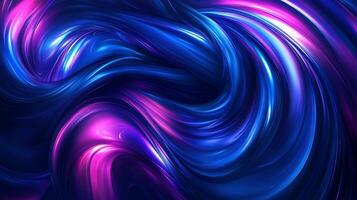 Abstract swirling, vibrant colours photo