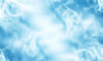 Abstract, light blue, swirling, ethereal background photo