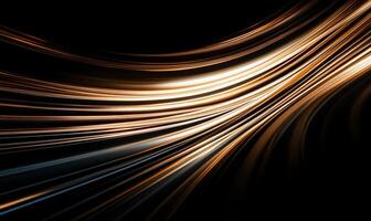 Abstract flowing lines, dynamic motion photo