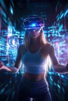 Exploring immersive VR technology photo