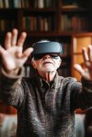 Home virtual reality experience photo