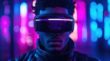 Enjoy VR in a lively setting photo