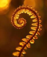 Intricate detail of beautiful ferns photo