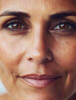 Finding strength during perimenopause with self-reflection photo