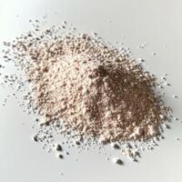Psyllium husk powder on a flat surface photo