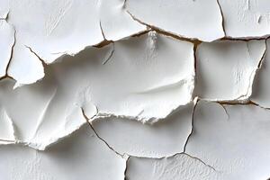 Abstract Texture of Cracked Dry Paint Surface for Creative Design Background photo