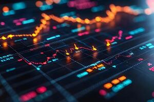 Dynamic Stock Market Analysis Visualization for Financial and Business Insights photo