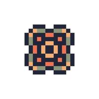 detailed shape pixel art pattern clean balanced look vector