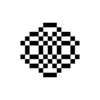 artistic scroll pixel art vector