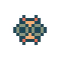 minimalist symbol pixel art pattern clean artistic style vector
