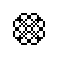 detailed symbol pixel art vector