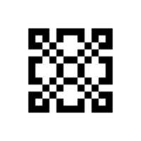 bold motif pixel art frame beautiful retro texture vector