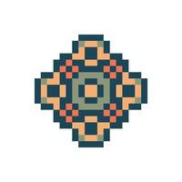 bold texture pixel art vector
