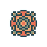 retro texture pixel art vector