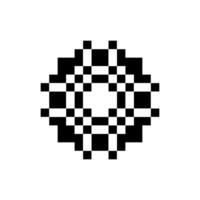 antique lace pixel art texture soft detailed design vector