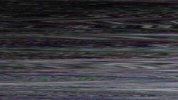 VHS TV noise retro glitch overlay lines texture. Visual effects frequency scratch background. video