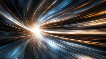 Bright swirling lines create dynamic space themed background photo