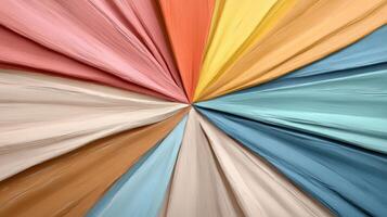 Colorful abstract shapes create vibrant burst of texture and light photo