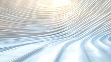 Flowing lines create abstract techno background with serene atmosphere photo