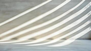 Ethereal light patterns create sense of depth on textured wall photo