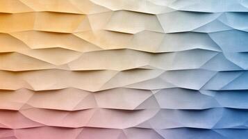 Textured geometric pattern with colorful gradient background photo