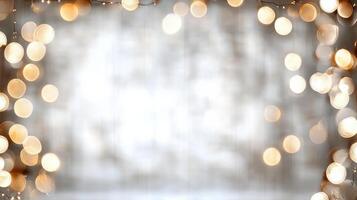 Ethereal light patterns create dreamy abstract bokeh background photo