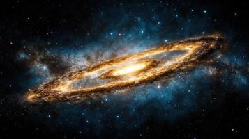 stunning galaxy with swirling stars and bright cosmic colors photo