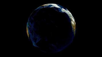 gebied wereld wereldbol achtergrond 3d renderen video