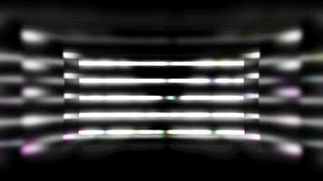 Horizontal Glowing Lines Digital Rendering video