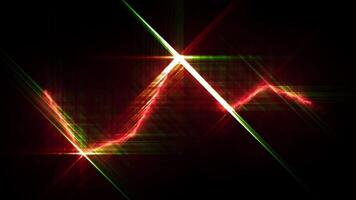 Glowing Lines Digital Rendering video
