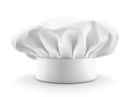 Chef hat resting on a clean surface ready for cooking tasks photo