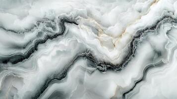 Luxurious grey marble texture with golden veins creating stunning abstract pattern photo
