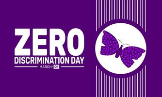 Zero Discrimination Day promotes equality and inclusion for all. It raises awareness about human rights, diversity, and the fight against discrimination in every form. vector