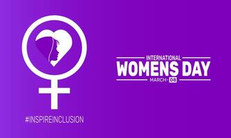 Celebrate International Womens Day by recognizing womens impact in business science arts and leadership while supporting a future of equality and progress. vector