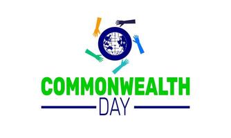 Commonwealth Day highlights the connection between nations, encouraging dialogue on democracy, human rights, and development while celebrating diverse cultures through various activities. vector