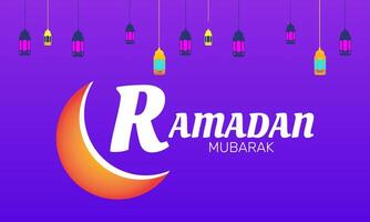 Ramadan Mubarak to all observing this holy month A time of fasting prayer and reflection bringing families and communities together in faith and devotion Celebrate with kindness and gratitude vector