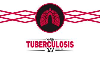 This World Tuberculosis Day spread facts not fear Support patients and push for a TB free future vector