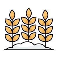 Perfec graphic t design icon of crop vector