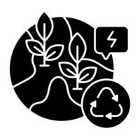 A design icons of global ecology vector