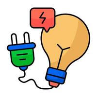 Perfect design of idea vector
