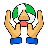 graphic vectors design of global error