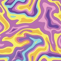 Abstract Swirls of Yellow Purple and Blue Color Pattern Background Texture Design vector