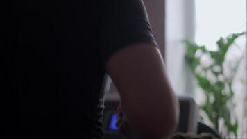 Fitness without limits. a treadmill allows you to train anytime and anywhere. video