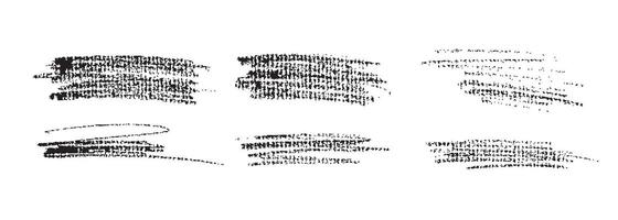 Pencil textures showcasing varied shading techniques on a clean white background vector