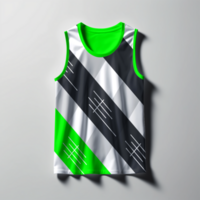 tank top with a black and white stripe pattern psd