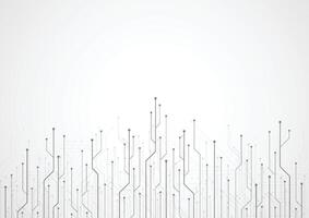Abstract background with technology circuit board texture. vector